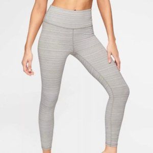 Athleta High Rise Jacquard Chaturang - Quail - Petite XS